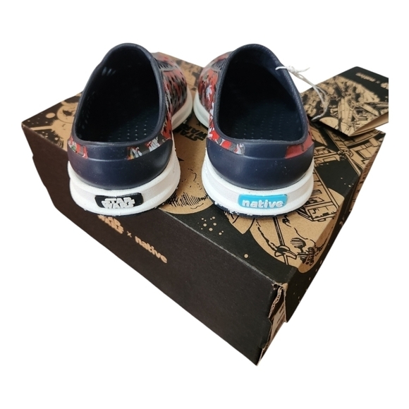 NWT Native Baby Toddler Robbie Sugarlite Star Wars Slip On Rubber Shoes, size 4 - Picture 4 of 11